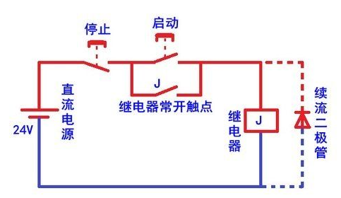 繼電器電路圖