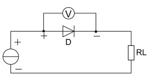 快恢復二極管正向導通壓降測試電路