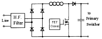 圖1 PFC升壓電路