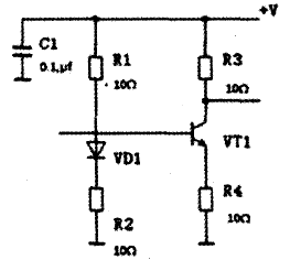 圖3 二極管溫度補償電路