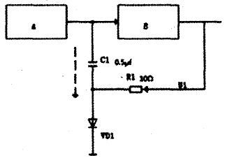 圖4 二極管構(gòu)成的自動控制電路