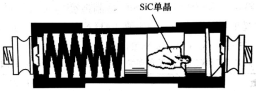 1925年用金剛砂和Co制造的探測器草圖