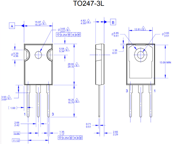 FFH60UP40S3封裝尺寸