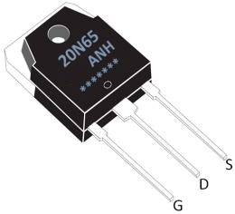 N溝道增強(qiáng)型20A/650V MOSFET