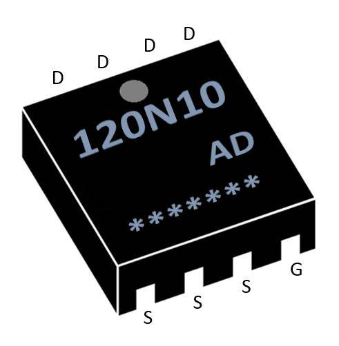 N溝道增強(qiáng)型120A/100V MOSFET