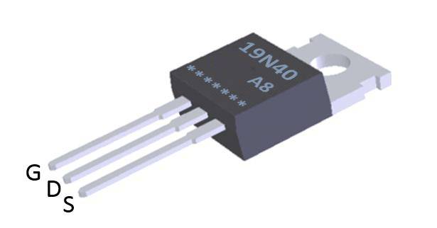 N溝道增強(qiáng)型19A/400V MOSFET