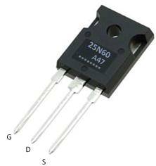 N溝道增強型25A/600V MOSFET