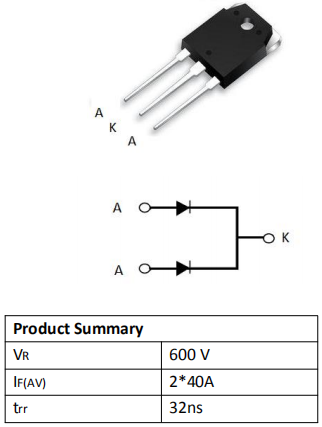 80A/600V二極管