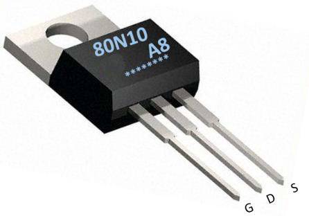 N溝道增強(qiáng)型80A/100V MOSFET