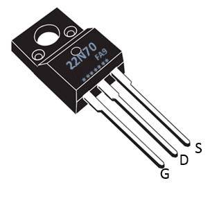 N溝道增強(qiáng)型22A/700V MOSFET