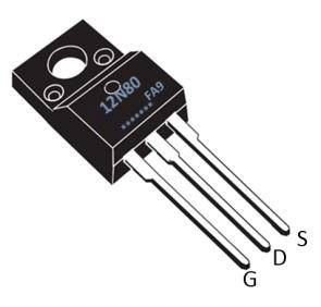 N溝道增強(qiáng)型12A/800V MOSFET